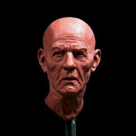 Escultura(tutorial): Construindo uma cabeça humana