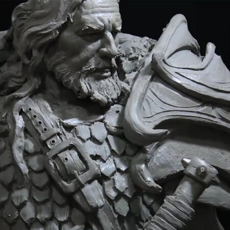 Escultura(tutorial): Esculpindo um bárbaro(parte 2) - Image 2